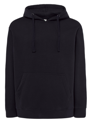 Bluza dresowa z kapturem JHK SWRA KNG KANGAROO.Naszywane kieszenie.Wzmocnione lycrą ściągacze.Sznurek ściagający w kapturze.Gramatura: 290 g/m2.Dostępne na www.koszulkisuper.com -Granatowa.png
