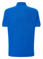 Męska Koszulka Polo z Krótkim Rękawem JT POLO JHK kolor- Niebieska.Materiał:100% bawełna.  Gramatura:ok.180 g/m² Dzianina typu piqué.Dwa guziki.Boczne rozcięcia.Dostępne na www.koszulkisuper.com