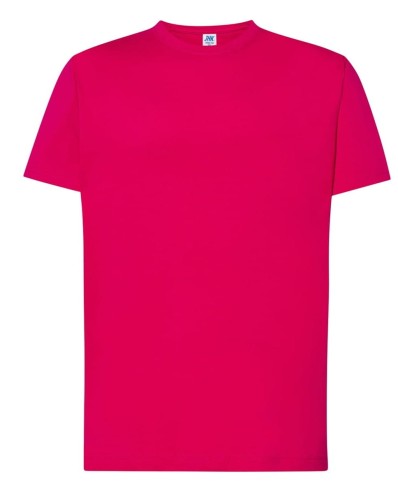 d7797f1d4bdf5cbe969ec449c1af1cfb_Koszulka męska kolor- Malinowa JHK TSRA 170 REGULAR HIT T-SHIRT 100% bawełna.Oddychająca tkanina.Brak bocznych szwów. Podwójne przeszycia i ściągacz z dodatkiem lycry. Dostępne na www.koszulkisuper.com