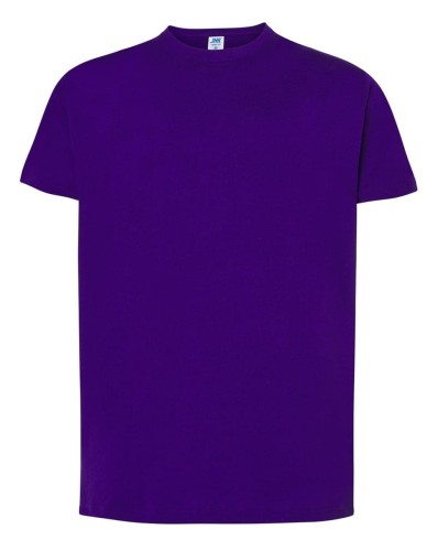 cd91e0824d5f204478ebf0e1441d13be_Koszulka męska kolor- Fioletowy JHK TSRA 170 REGULAR HIT T-SHIRT 100% bawełna.Oddychająca tkanina.Brak bocznych szwów. Podwójne przeszycia i ściągacz z dodatkiem lycry. Dostępne na www.koszulkisuper.com