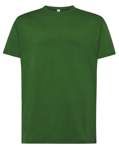 8a40d03aa1c02bd769a3b07614a31658_Koszulka męska kolor- Zieleń butelkowa JHK TSRA 170 REGULAR HIT T-SHIRT 100% bawełna.Oddychająca tkanina.Brak bocznych szwów. Podwójne przeszycia i ściągacz z dodatkiem lycry. Dostępne na www.koszulkisuper.com