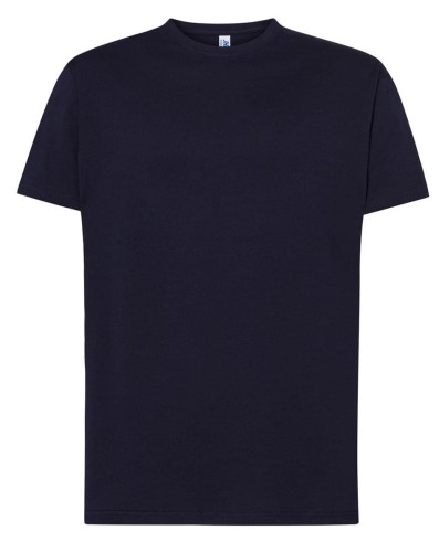 bc378be5fe2229c3b63bef5172324e52_Koszulka męska kolor- Granatowa JHK TSRA 170 REGULAR HIT T-SHIRT 100% bawełna.Oddychająca tkanina.Brak bocznych szwów. Podwójne przeszycia i ściągacz z dodatkiem lycry. Dostępne na www.koszulkisuper.com