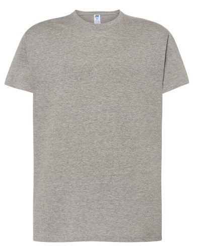 bb22e2a84cda07b2e53e893021acce8a_Koszulka męska kolor- Szary JHK TSRA 170 REGULAR HIT T-SHIRT 100% bawełna.Oddychająca tkanina.Brak bocznych szwów. Podwójne przeszycia i ściągacz z dodatkiem lycry. Dostępne na www.koszulkisuper.com