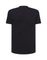 Męska koszulka w szpic kolor- Czarny JHK TSUA PICO URBAN V-NECK dopasowana do sylwetki.Wzmocniony lycrą ściągacz.Taśma wzmacniająca.100% bawełna.Boczne szwy. Gramatura: 160 approx.Dostępne na www.koszulkisuper.com
