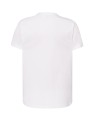 Męska koszulka w szpic kolor- Biały JHK TSUA PICO URBAN V-NECK dopasowana do sylwetki.Wzmocniony lycrą ściągacz.Taśma wzmacniająca.100% bawełna.Boczne szwy. Gramatura: 160 approx.Dostępne na www.koszulkisuper.com
