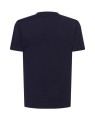 Męska koszulka w szpic kolor- Granatowy JHK TSUA PICO URBAN V-NECK dopasowana do sylwetki.Wzmocniony lycrą ściągacz.Taśma wzmacniająca.100% bawełna.Boczne szwy. Gramatura: 160 approx.Dostępne na www.koszulkisuper.com