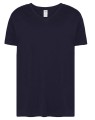 Męska koszulka w szpic kolor- Granatowy JHK TSUA PICO URBAN V-NECK dopasowana do sylwetki.Wzmocniony lycrą ściągacz.Taśma wzmacniająca.100% bawełna.Boczne szwy. Gramatura: 160 approx.Dostępne na www.koszulkisuper.com