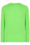 Koszulka Męska Sportowa z długimi rękawami JHK -Lime Fluor