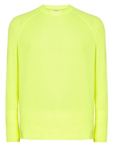 Koszulka Męska Sportowa z długimi rękawami JHK -Gold Fluor