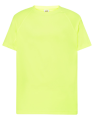 Koszulka męska sportowa JHK T-Shirt Sport Man kolor- Gold Fluor z raglanowymi rękawami. Wykonana z oddychającego, szybkoschnącego poliestru z recyklingu. Gramatura 130g.Dostępne na www.koszulkisuper.com.png