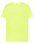 Koszulka męska sportowa JHK - Gold Fluor