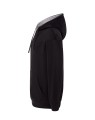 29128b21b52d1f218e1e7be9bc8a151f_Bluza dresowa UNISEX z kontrastowym kapturem JHK -Czarna