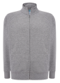 Bluza męska rozpinana JHK SWRA FUZIP-Szara.png  Dostępne na www.koszulkisuper.com.