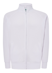 Bluza męska rozpinana JHK -Biała