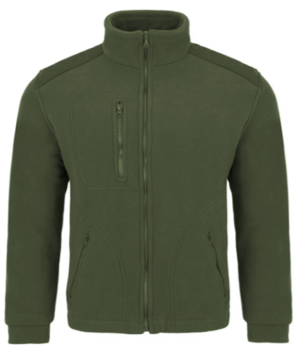 Polar Męski JHK FLRA 340 PREMIUM posiada bardzo dobre właściwości cieplne i jest gruby.Dostępne na www.koszulkisuper.com -Khaki