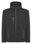 Kurtka Męska softshell z kapturem JHK -kolor Czarny