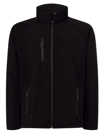 Kurtka Męska softshell JHK SOFTSHELL JACKET-Czarna.png