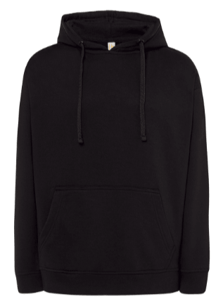 Bluza Męska typu Kangurek JHK SWKNG 320-Czarna.Dostępne na koszulkisuper.com.png