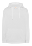 Bluza męska z kapturem typu kangurek 320 gram. Biała