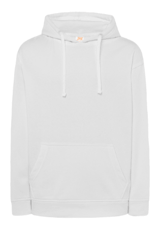 Bluza Męska typu Kangurek JHK SWKNG 320-Biała.Dostępne na koszulkisuper.com.png