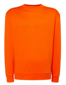 Bluza dresowa unisex Pomarańczowa JHK