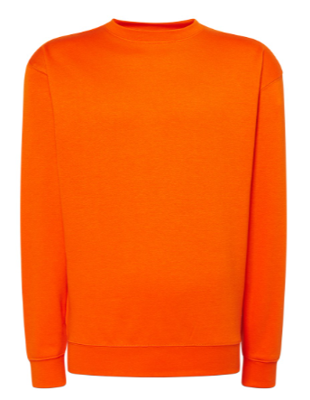 Bluza dresowa unisex JHK-Pomarańczowa. Dostępne na koszulkisuper.com.png