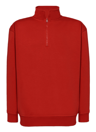 Bluza męska z półzamkiem JHK-Czerwona.Dostępne na koszulkisuper.com.png