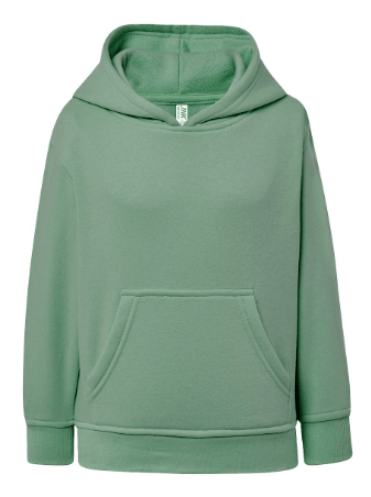 Bluza dziecięca z kapturem typu kangurek JHK SWRK KNG-MOSS GREEN.Dostępne na koszulkisuper.com.png