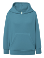 Bluza dziecięca z kapturem typu kangurek JHK SWRK KNG- Petrol Blue. Dostępne na koszulkisuper.com.png