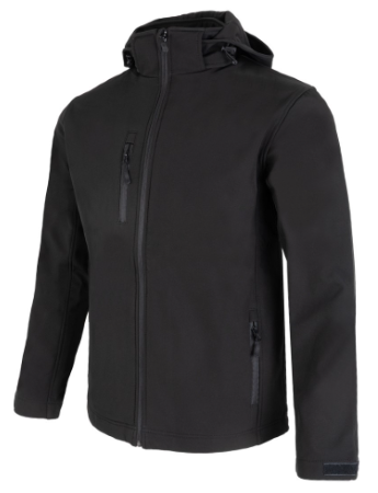 Kurtka Softshell z kapturem odpinanym JHK HOOD MOONTEX KING kolor czarny dostępne na koszulkisuper.com.png