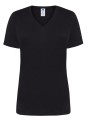 fb591e17dad1beb4ff44f5f7500ebbd2_Koszulka damska bawełniana V-Neck JHK TSRL CMFP BK -Czarna