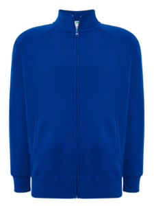 Bluza męska rozpinana JHK -Niebieska