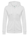 Bluza Damska dresowa SWUL HOOD JHK z kapturem zakończonya ściągaczami troczkami i zapinana na suwak Ściągacze i dół wzmocnione lycrą.Kieszenie po boku.Kolor Biały.Dostępne na www.koszulkisuper.com.jpg