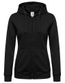 Bluza Damska dresowa SWUL HOOD JHK z kapturem zakończonya ściągaczami troczkami i zapinana na suwak Ściągacze i dół wzmocnione lycrą.Kieszenie po boku.Kolor Czarny.Dostępne na www.koszulkisuper.com_01.jpg