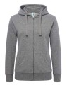 Bluza Damska dresowa SWUL HOOD JHK z kapturem zakończonya ściągaczami troczkami i zapinana na suwak Ściągacze i dół wzmocnione lycrą.Kieszenie po boku.Kolor Szary.Dostępne na www.koszulkisuper.com_01.jpg