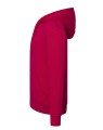 Bluza damska typu kangurek z kapturem i z troczkami w kolorze bluzy SWUL KNG JHK -kolor Malinowa. Dostępne na www.koszulkisuper.com