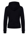Bluza damska typu kangurek z kapturem i z troczkami w kolorze bluzy SWUL KNG JHK -kolor Granatowa. Dostępne na www.koszulkisuper.com