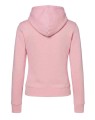 Bluza damska typu kangurek z kapturem i z troczkami w kolorze bluzy SWUL KNG JHK -kolor Różowy. Dostępne na www.koszulkisuper.com