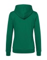 Bluza damska typu kangurek z kapturem i z troczkami w kolorze bluzy SWUL KNG JHK -kolor Zielony. Dostępne na www.koszulkisuper.com
