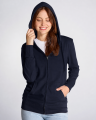 Bluza damska rozpinana z kapturem JHK SWUL HOOD 240 granatowa.png