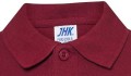 Zbliżenie kołnierzyka dziecięcej koszulki polo z długim rękawem JHK pkid-200-ls-bu-12-14_01.jpg