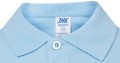Zbliżenie kołnierzyka dziecięcej koszulki polo z długim rękawem JHK pkid-200-ls-sk-12-14_01.jpg
