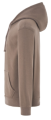 Bluza dresowa z kapturem JHK SWRA KNG KANGAROO.Naszywane kieszenie.Wzmocnione lycrą ściągacze.Sznurek ściagający w kapturze.Gramatura: 290 g/m2.Dostępne na www.koszulkisuper.com -Brązowa