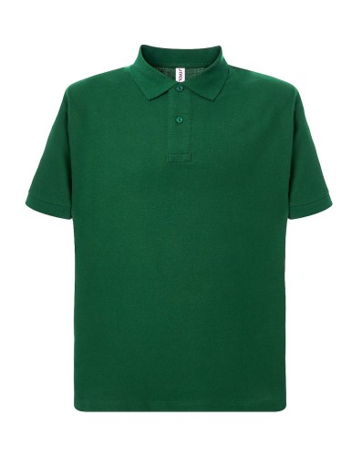 KOSZULKA MĘSKA POLO JHK jt-polo-bg-s_01 zielona.jpg