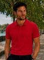 Męska czerwona koszulka polo JHK JT POLO w stylizacji casual .jpg