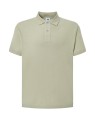 Koszulka polo męska z krótkim rękawem JHK premium 210 g–  jasna zieleń_01.jpg