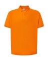 Koszulka polo męska z krótkim rękawem JHK premium 210 g–  orange_01.jpg