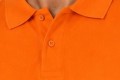Zbliżenie kołnierzyka_Koszulka polo męska z krótkim rękawem JHK premium 210 g–  orange.jpg