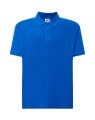Koszulka polo męska z krótkim rękawem JHK premium 210 g– niebieska_01.jpg