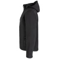 Męska kurtka softshell z odpinanym kapturem JHK – czarna
